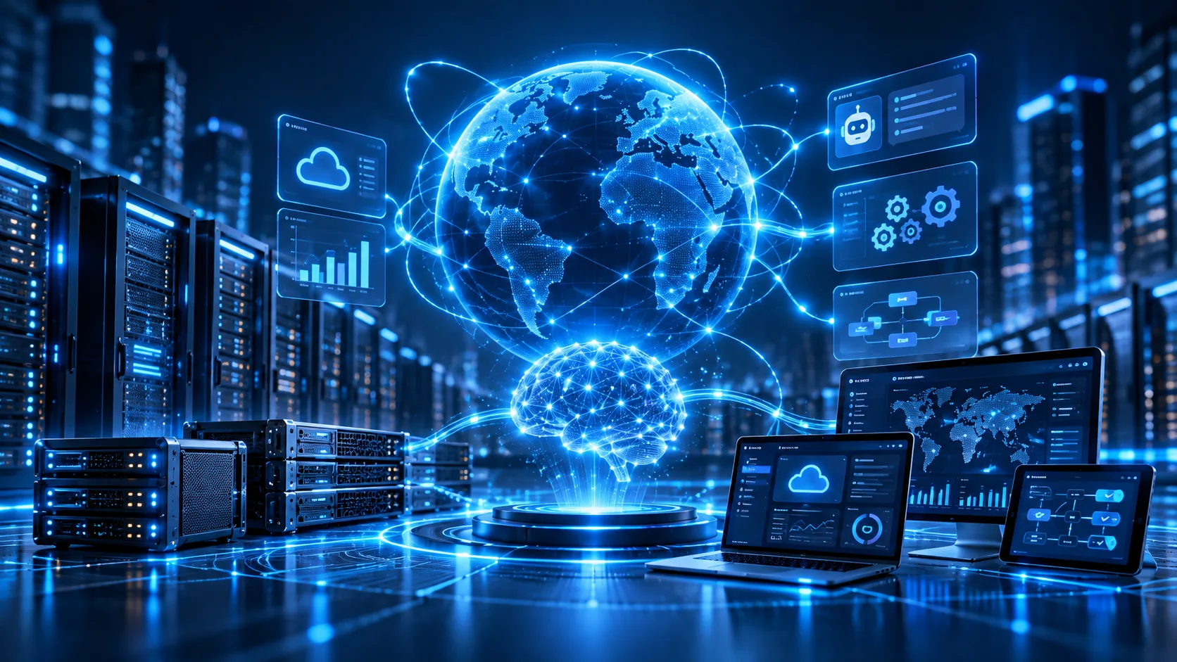 Cloud storage and digital network technology